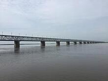 Прокуратура наказала речного перевозчика за столкновение с мостом через реку Амур у Хабаровска