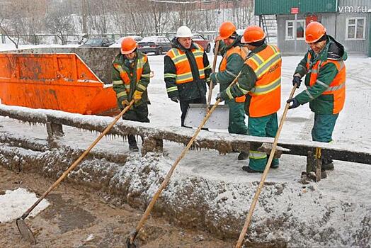 Миллионы кубометров снега растопили в столице с начала зимы