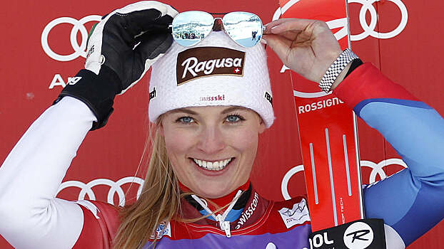 Гут победила в гигантском слаломе на чемпионате мира по горным лыжам, Шиффрин – 2-я