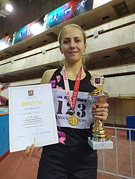 Спортсмены из школы «Москвич» стали призерами чемпионата и первенства Москвы по легкой атлетике