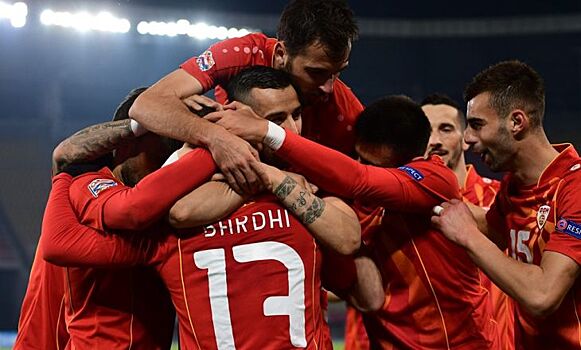 Македония вышла в дивизион С Лиги наций, разгромив Гибралтар