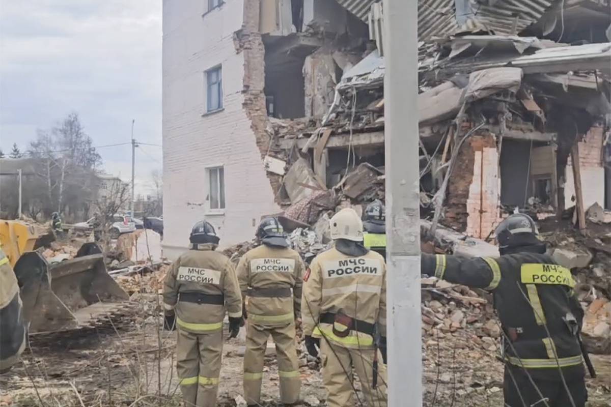 Очевидица рассказала о вылетевшей в окно женщине при взрыве в доме под Тулой