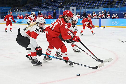 Российские хоккеистки обыграли Швейцарию в первом туре Олимпиады-2022