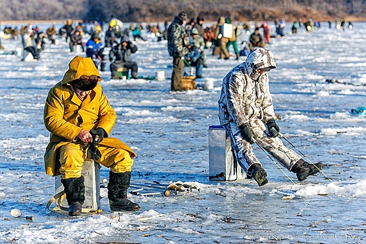 Росрыболовство напомнило правила безопасной зимней рыбалки