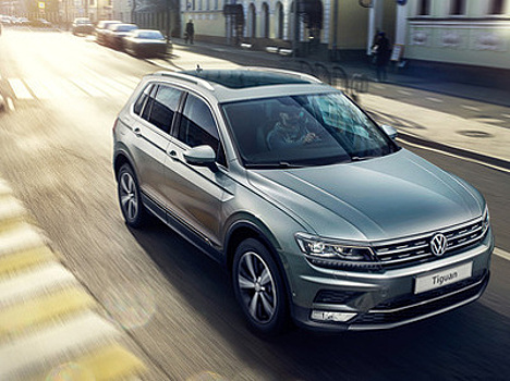 Volkswagen Tiguan в России получил новый двигатель