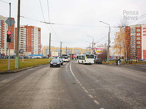 В Пензе дорогу от «Берлина» до «Весны» в 2021 году расширят до шести полос