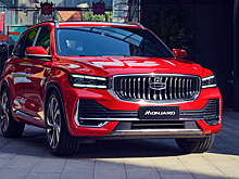 Официальные продажи в России нового большого кроссовера Geely начнутся весной