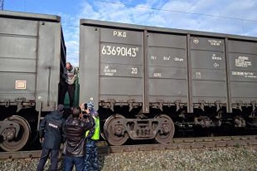 В Прикамье с поезда сняли 40-летнего зацепера