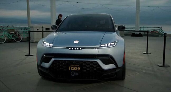 Компания Fisker представила в США новый электрический кроссовер Fisker Ocean