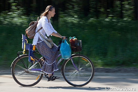 Советы омским велосипедистам: маршруты, правильное питание, ремонт