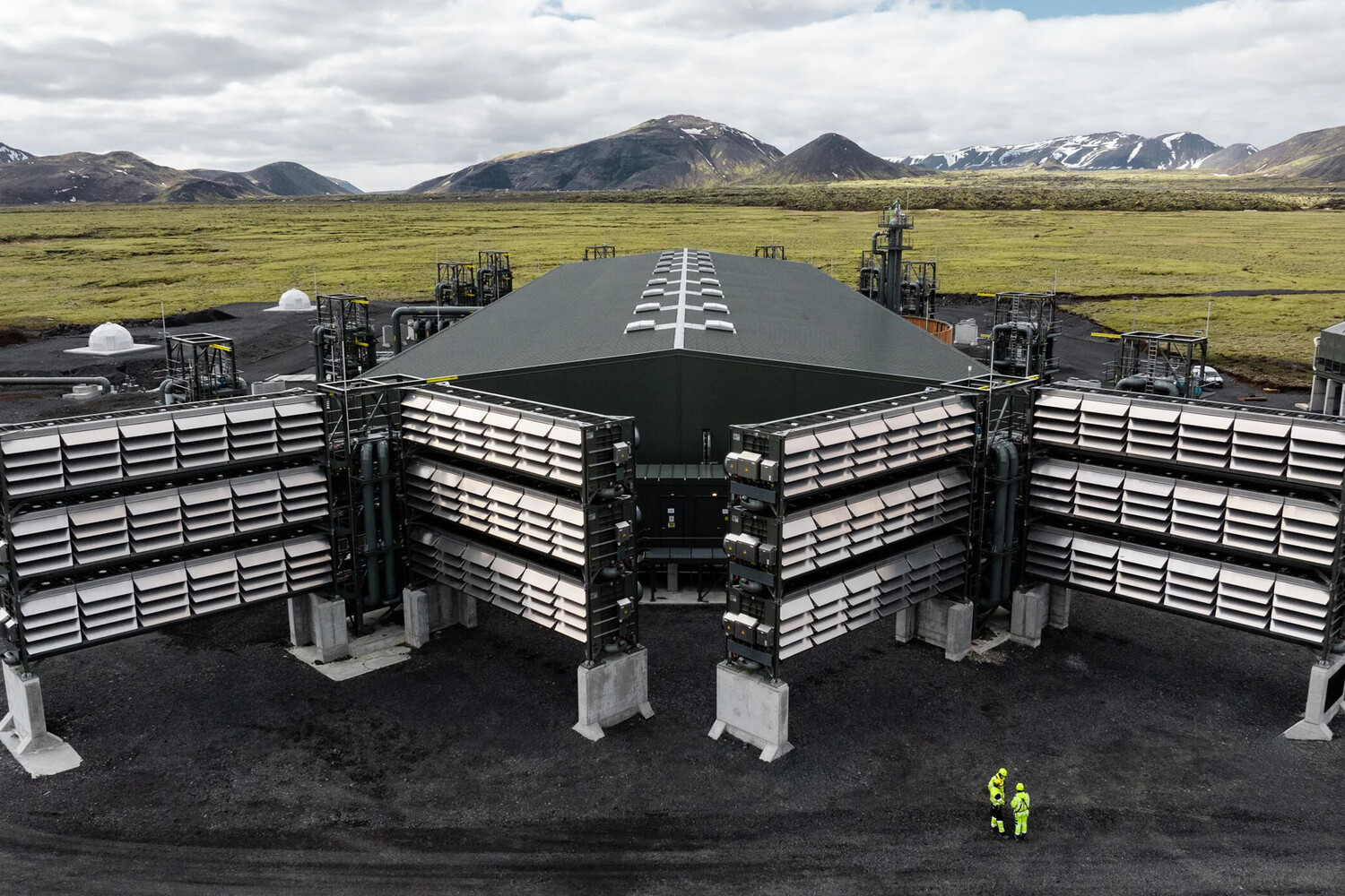 Исландия открыла мамонтовую установку по улавливанию углекислого газа