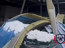 В Подольске дважды обрушилась кровля склада