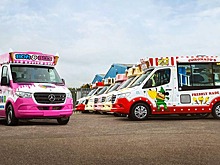 На базе Mercedes-Benz Sprinter сделали фургоны для мороженого
