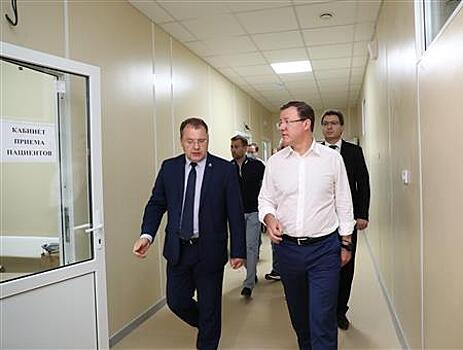 Дмитрий Азаров проверил ход строительства нового COVID-госпиталя в Самаре