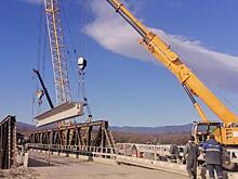 В Приморье продолжается строительство моста через реку Соколовку