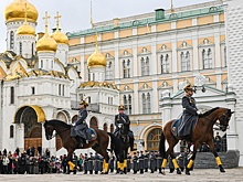 В Кремле прошел последний в этом году развод караулов