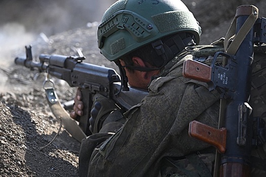 Российские военные ведут бои в селе Работино Запорожской области