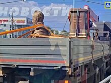 Бюст императора Александра I заметили в Терновке