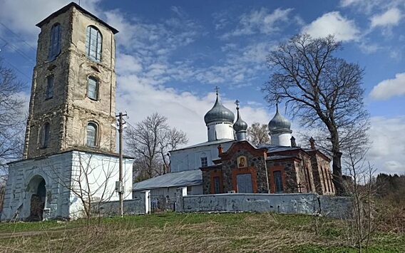 Российские древности: церковь Николая Чудотворца в Виделебье