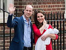 Герцог и герцогиня Кембриджские назвали своего новорожденного маленького принца Луи