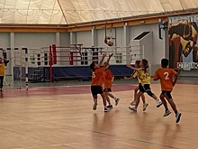 Юные спортсмены разыграли первенство района по гандболу