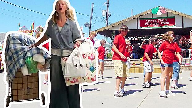 Ария русской бездомной. Пение женщины превратило метро в оперный зал и сделало ее любимицей Лос-Анджелеса