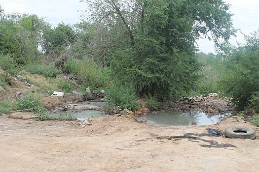 На территории Нежинского сельсовета выявлена несанкционированая свалка, рядом с которой сжигают хим. отходы