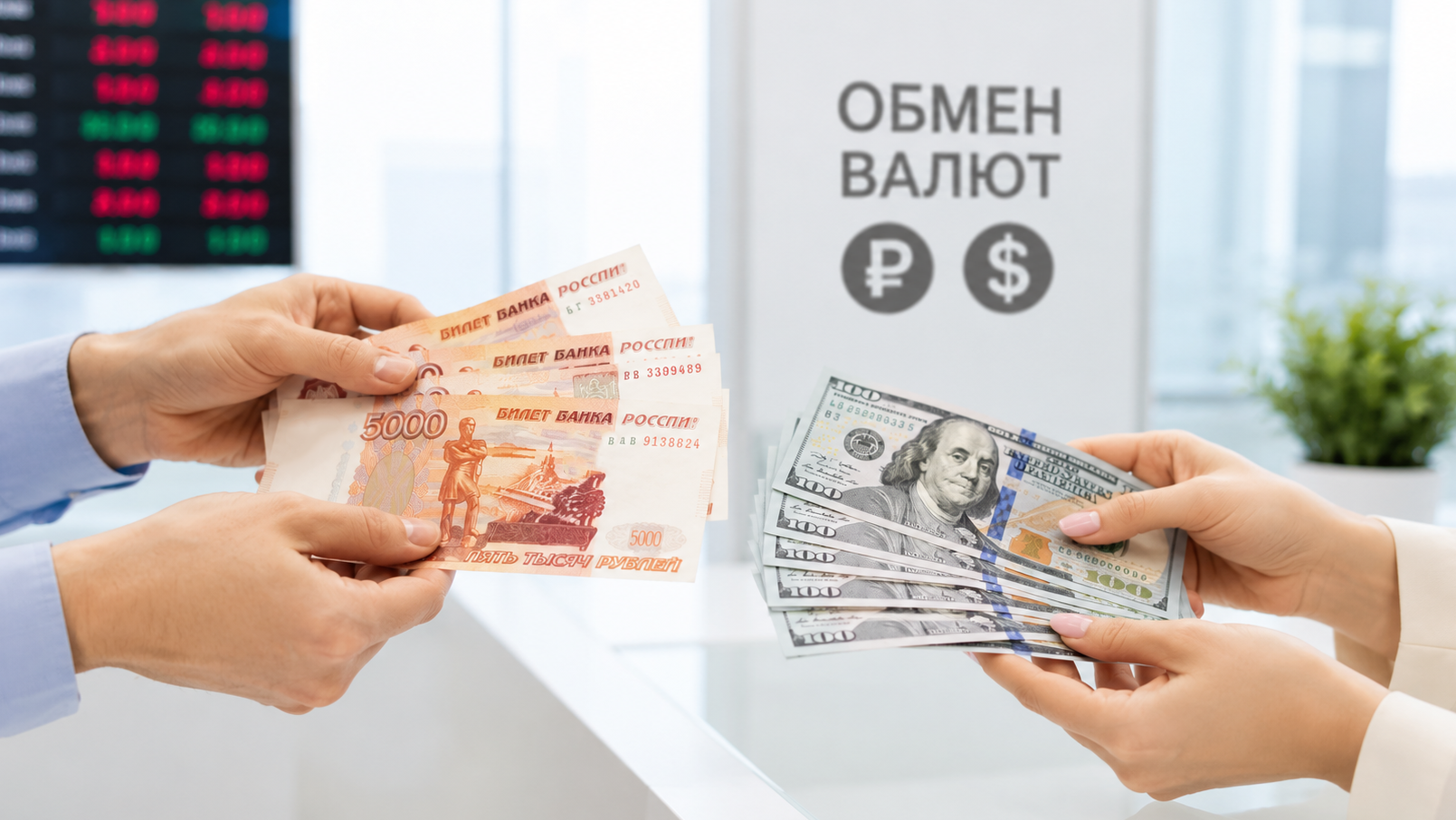 Где выгоднее менять валюту в Москве: сравнение курсов и выбор банков