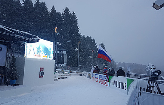 Начало второго заезда у скелетонистов на этапе КМ в Винтерберге перенесено из-за снегопада