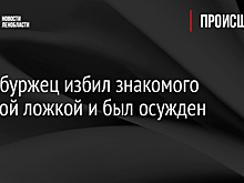 Петербуржец избил знакомого обувной ложкой и был осужден