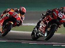 Андреа Довициозо выиграл Гран При Катара с отрывом 0,023 секунды