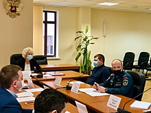 Заседание комиссии по предупреждению и ликвидации чрезвычайных ситуаций и обеспечению пожарной безопасности района Замоскворечье