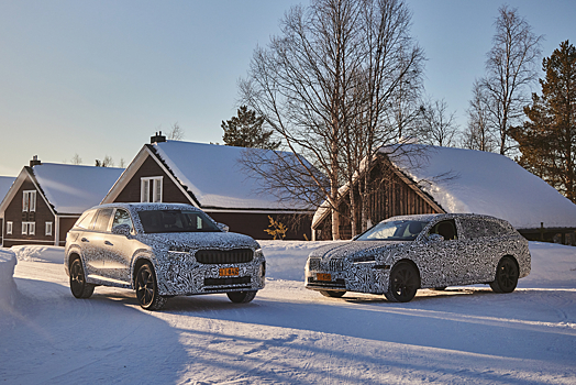 Новые Skoda Superb и Kodiaq проходят зимние тесты перед премьерой