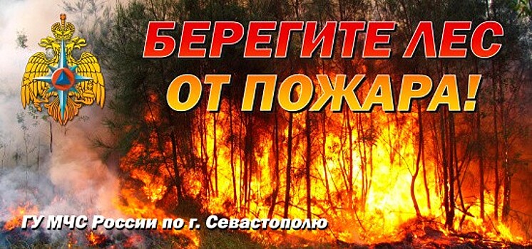В Севастополе в эти выходные действует 4-й класс пожарной опасности