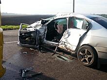 На трассе в Воронежской области в ДТП с фурой пострадали супруги