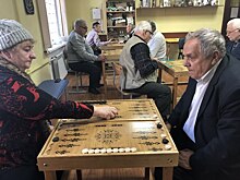 Зимний этап Спартакиады пенсионеров начался в Новогиреево с турнира по нардам