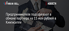 Предпринимателя подозревают в обмане партнера на 15 млн рублей в Кингисеппе