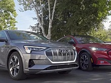 Диапазоны Audi e-tron Sportback и Ford Mustang Mach E протестировали в реальных условиях