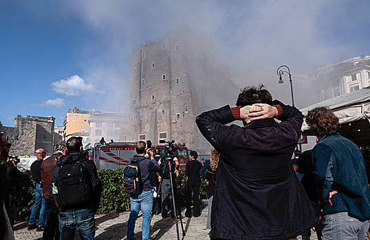 В центре Рима частично обрушилась средневековая башня
