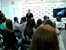 Актер Владимир Гальченко встретился с активистами "Молодой Гвардии Единой России"