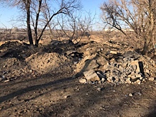 «Власти разрешения не давали»: строительным мусором завалили парк на севере Волгограда