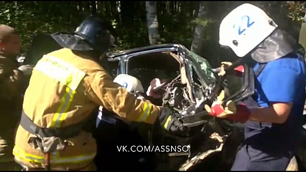 Вылетел на встречку под грузовик: водителя Honda зажало в салоне после аварии около Пашино