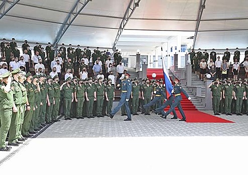 Выпускники научных рот технополиса «ЭРА» продолжат службу в военном иннограде на офицерских должностях