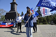 В Анапе прошла акция, посвященная Дню провозглашения ДНР
