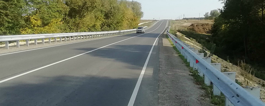 В Рязанской области произвели ремонт дороги между двумя селами