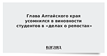 Глава Алтайского края усомнился в виновности студентов в «делах о репостах»