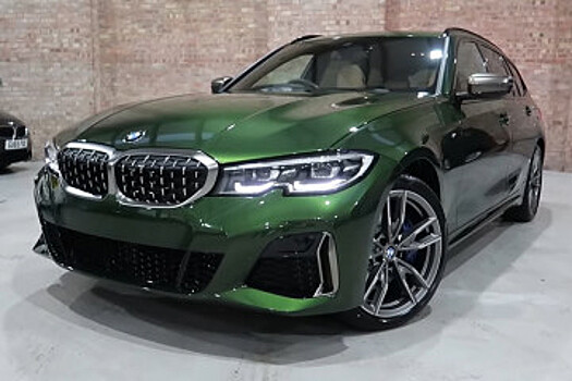 BMW M340i xDrive в эксклюзивном цвете Verde Ermes