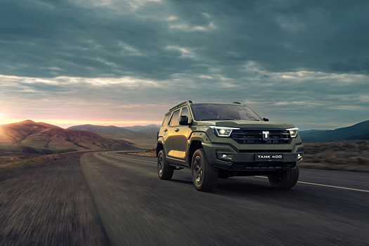 Tank 400 добрался до российских автосалонов