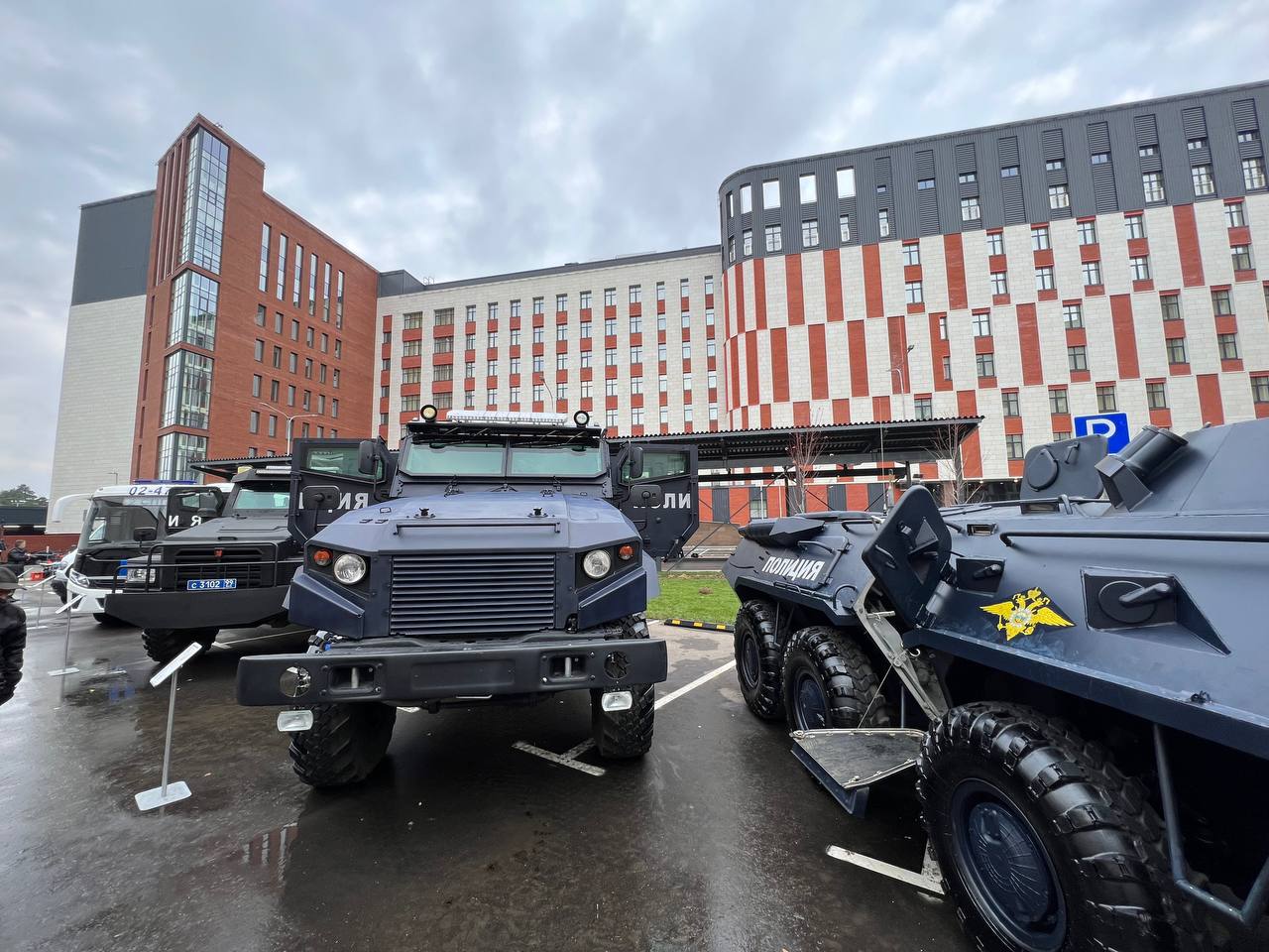 Новое здание спецназ МВД