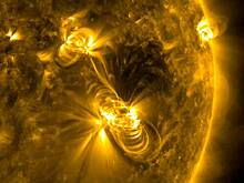 Солнце установило рекорд XXI века по числу мощных вспышек в одной области